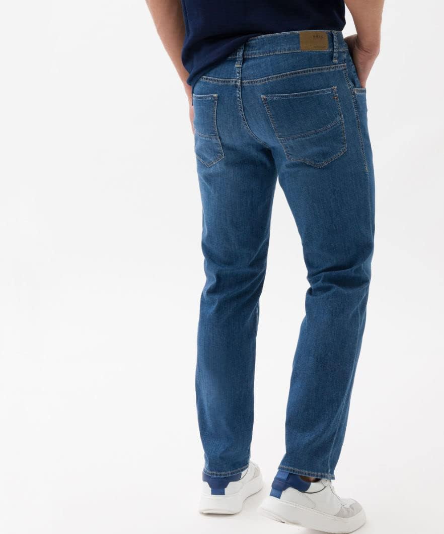 Brax Herren Hose Style Cadiz Ultralight 32W / 30L Regular Blue Used, 32W / 30L Regular Blue Used