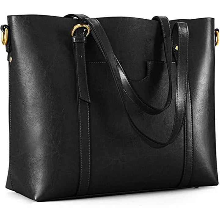 Kattee Leder-Satchel-Geldbörsen und Handtaschen für Damen, Top-Griff-Schulter-Geldbörsen-Tote-Hobo-T