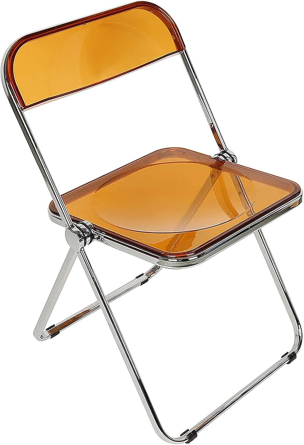 homewell Klappstuhl Angelstuhl Faltstuhl Acryl Campingstuhl praktisch robust leicht (braun 1 Stuhl),