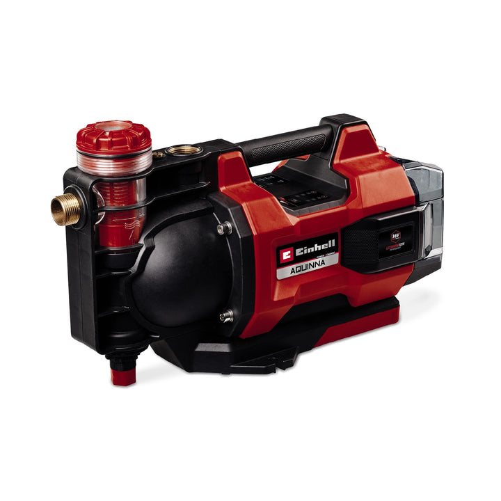 Einhell automatische Akku-Gartenpumpe AQUINNA 36/38 F LED AUTOMATIC Power X-Change (36 V, max. 3800