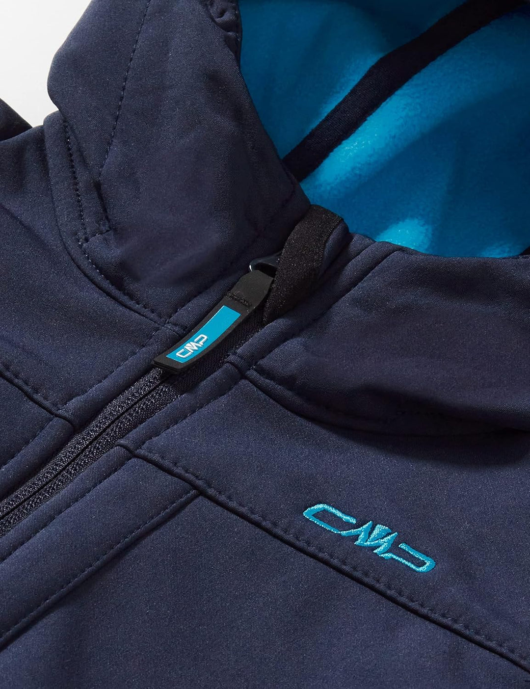 CMP Unisex Kinder Softshelljacke für Kinder Jacke (1er Pack) 110 Blau-Rouge, 110 Blau-Rouge