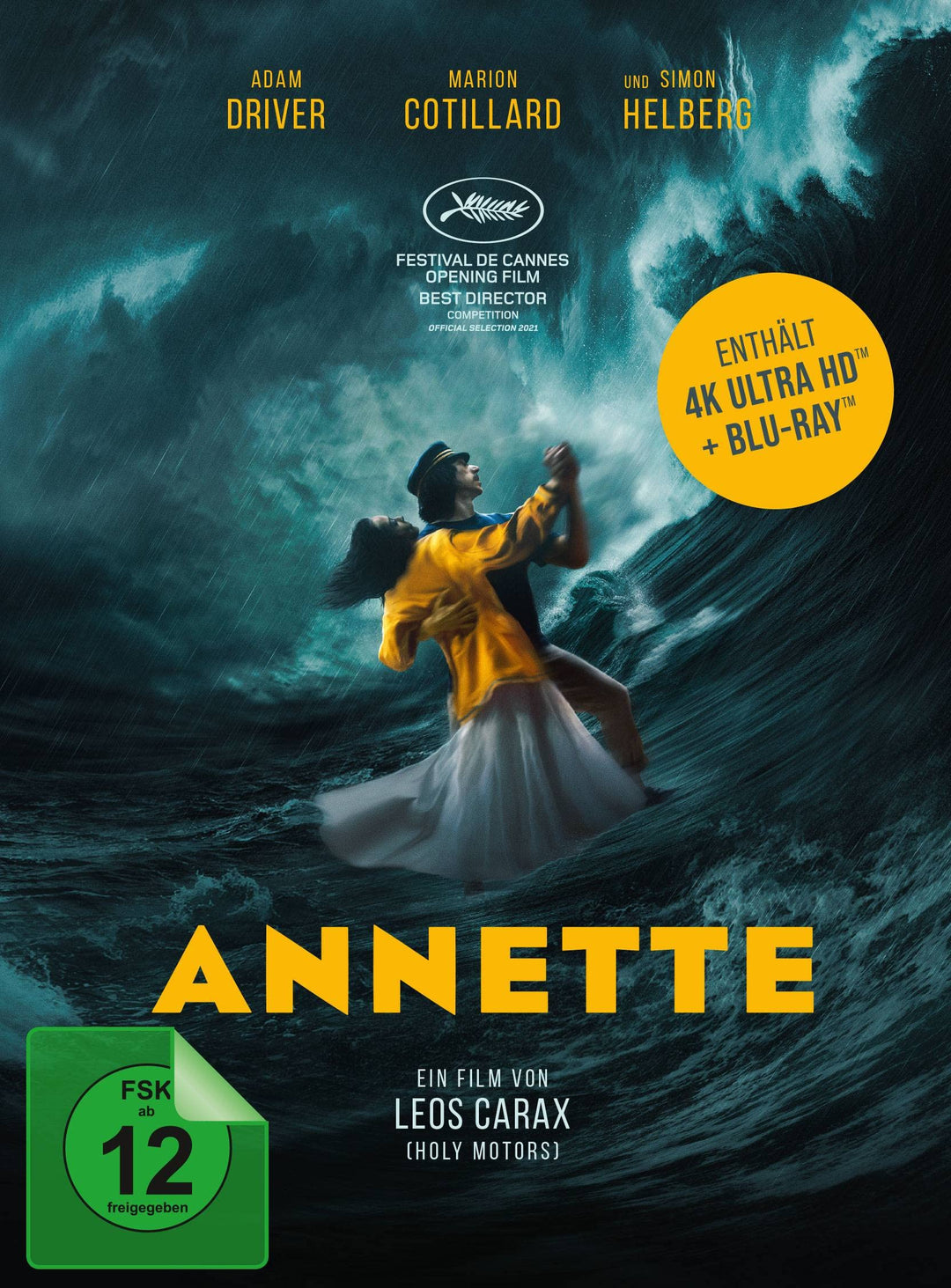 Annette - 2-Disc Limited Collector's Edition im Mediabook (4K Ultra HD) (+ Blu-ray2D), 4K