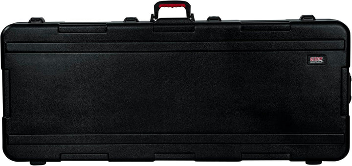 Gator Cases Molded Flight Case für Tastaturen mit TSA-zugelassenen Verschlüssen und eingelassenen Rä