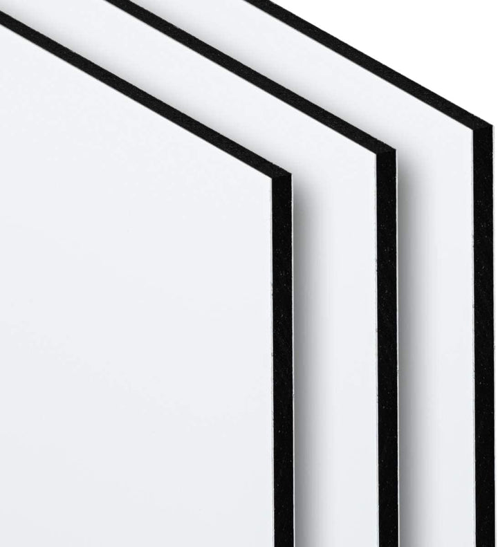 RESHEIM 3-6 mm Aluverbundplatte Weiss Zuschnitt nach Mass Aluminium Verbund Platte Materialstärke un