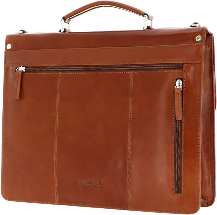 Leonhard Heyden Cambridge Aktentasche Leder 38 cm Laptopfach