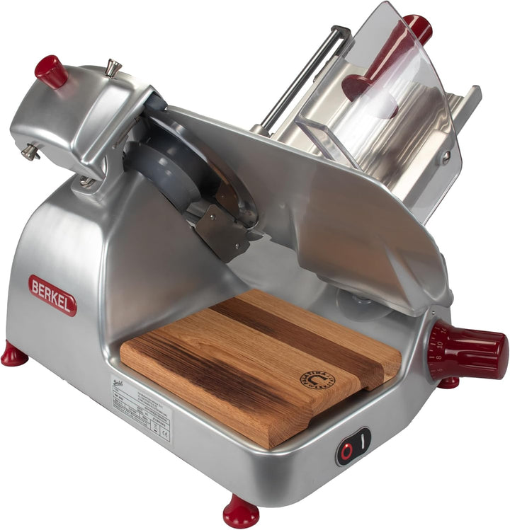 Berkel Aufschnittmaschine Pro Line XS 25 in silber - Profi Allesschneider für Ihre Küche + handgefer