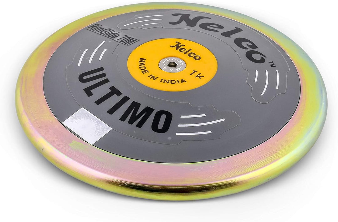 Nelco Wettkampfdiskus New Ultimo Super Spin RimGlide 70M - 1,00 kg bis 2,00 kg, 1,00 kg
