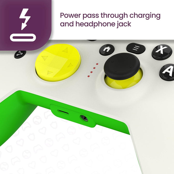 RiotPWR ESL Game Controller für iOS iPhones, kabelgebunden für störungsfreier Spielfluss, Power Pass