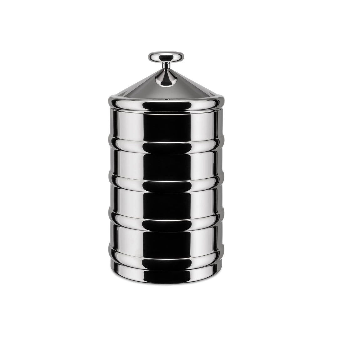 Alessi Kalistò 3 CB03 - Küchendose aus Edelstahl 18/10 mit Knopf aus Aluminium, 114 cl Kalisto 3, Ka