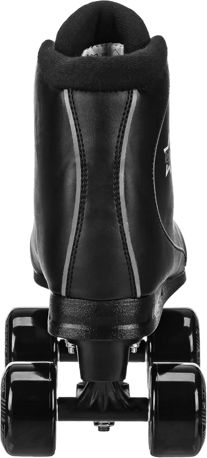 Roller Derby Herren Quad Roller Star 600 schwarz / grau 7, Schwarz/Grau 7
