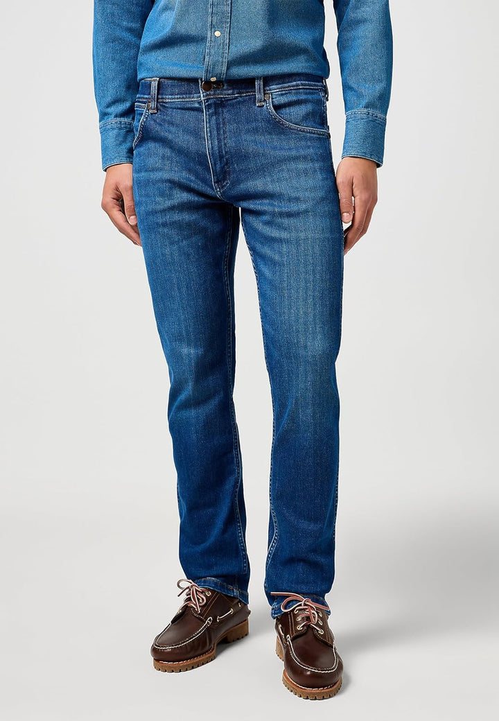 Wrangler Herren Jeans Hoher Bund W121EE36Y TEXAS STRETCH BRUSHED BACK 29W / 32L Dandelion Summer, 29
