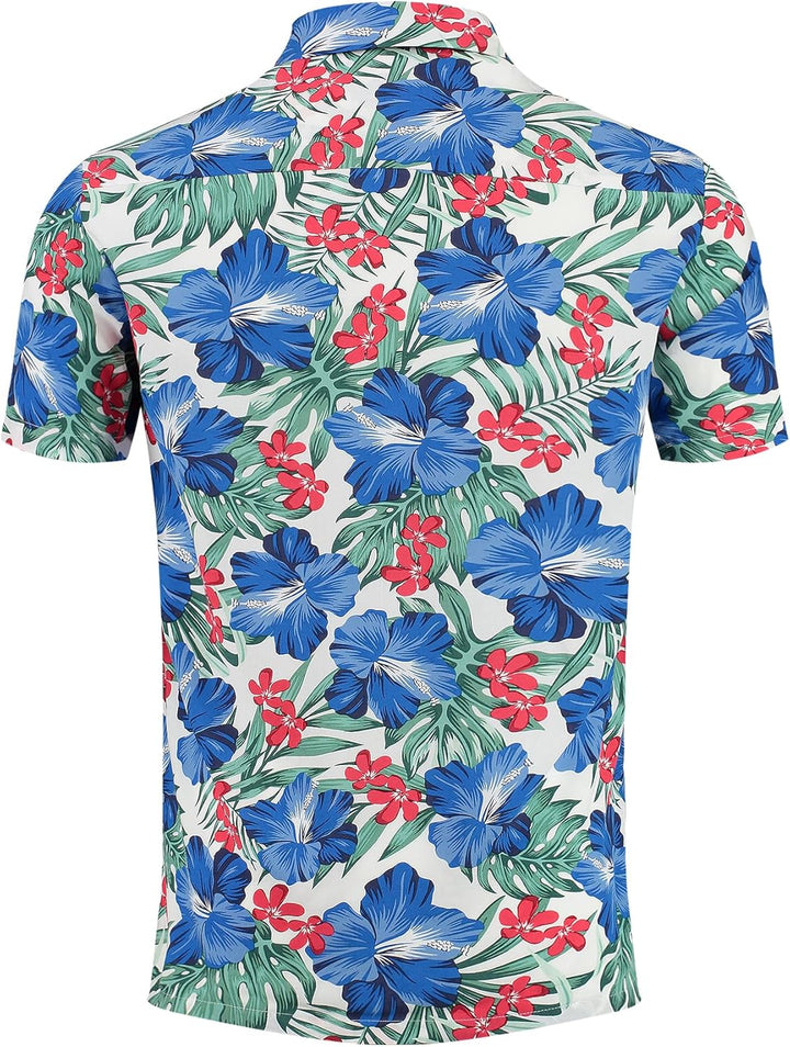 KEY LARGO Herren MSH Curacao Shortsleeve Hemden M White (1000), M White (1000)