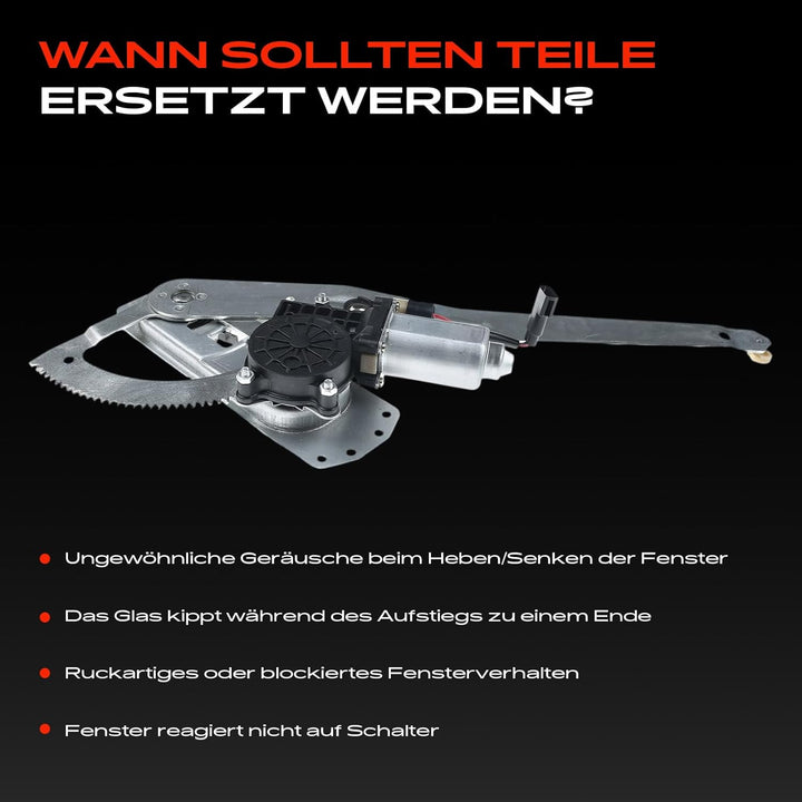 Frankberg Fensterheber 2/3 Türen Mit Motor Vorne Links Kompatibel mit Transit Bus/Kasten/Pritsche/Fa