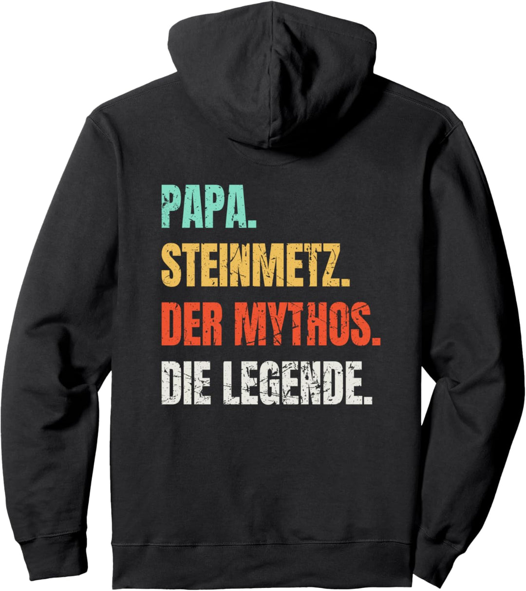 Papa Steinmetz Der Mythos Die Legende Vintage Spruch Pullover Hoodie