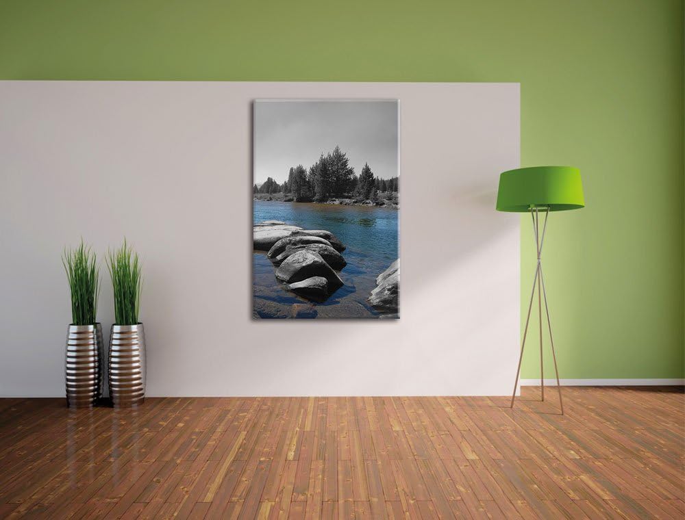 Tuolumne River, Yosemite National Park, Format: 80x120 auf hochkantiges Leinwand, XXL riesige Bilder