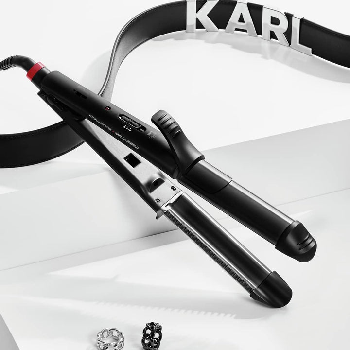 Rowenta Multistyler 3in1 Karl Lagerfeld Konisch CF451L 3-in-1 Multistyler 35 mm: Glätten, Wellen und