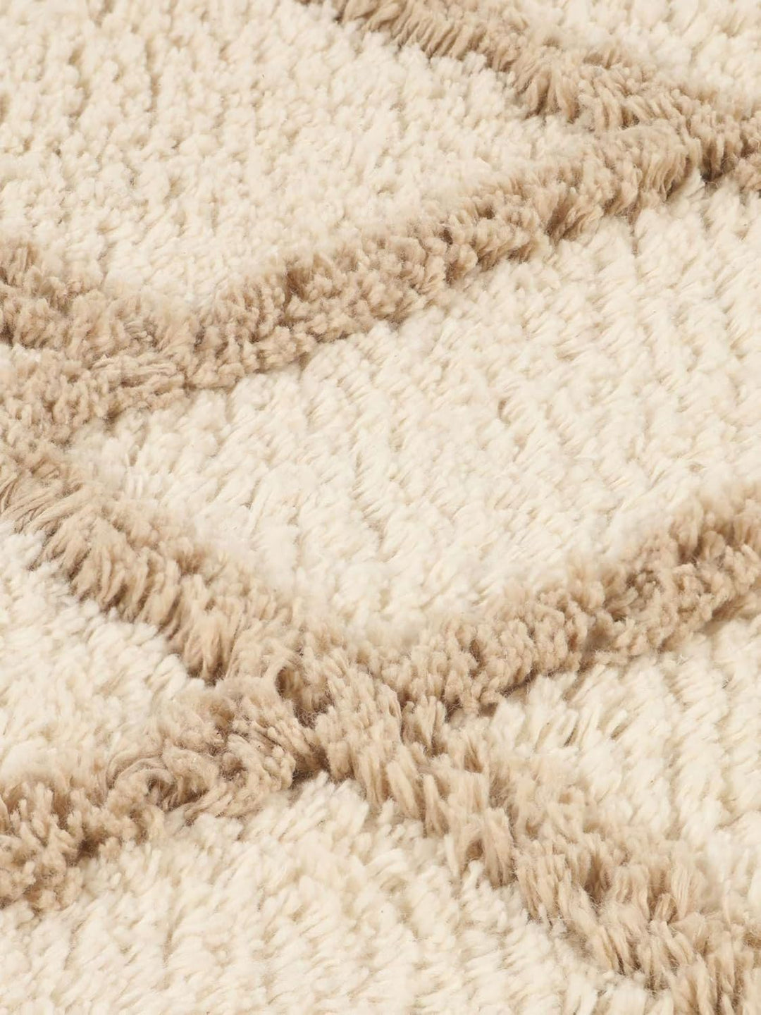 RugVista Badematte Riviera, 90 x 60 cm, Rechteckig, Mittelflor, Moderner Badteppich, Maschinenwaschb