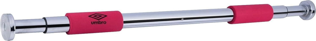 Umbro Klimmzugstange - Max.100 KG - Verstellbar 62 bis 100 CM - Wand- und Türrahmen Montage 62-85 CM