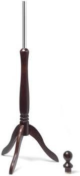 | Schneiderpuppe von LUCCESI | Herren Büste Grösse/Size: L (50-52) | Bezug schwarz | Standfuss wenge