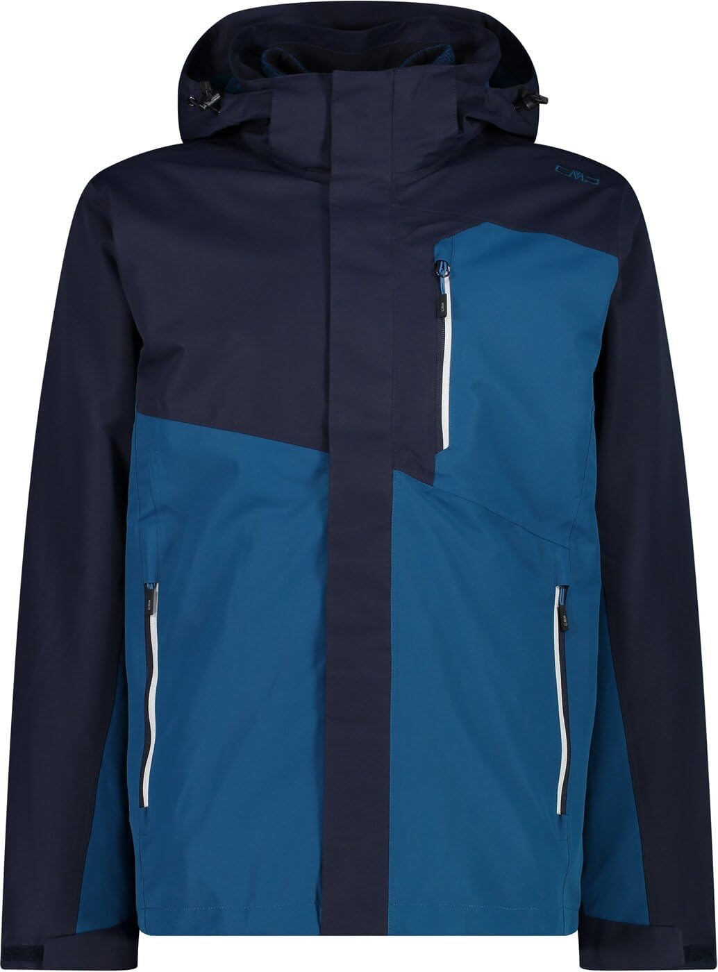 CMP Herren 3-in-1-jacke für Herren Jacket 48 B.Blue-Petrol, 48 B.Blue-Petrol
