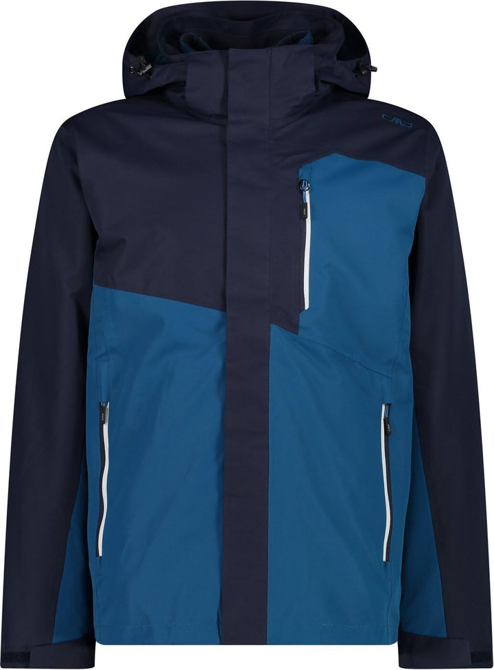 CMP Herren 3-in-1-jacke für Herren Jacket, B.Blue-Petrol