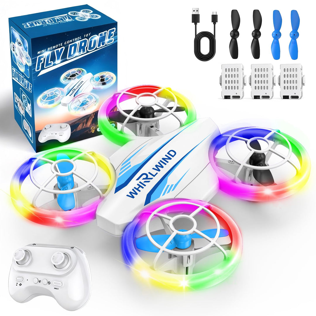 Mini Drohne für Kinder Drohne Spielzeug ab 6+ Jahre, RC Flugzeug Spielzeug Quadrocopter Drone für Ki
