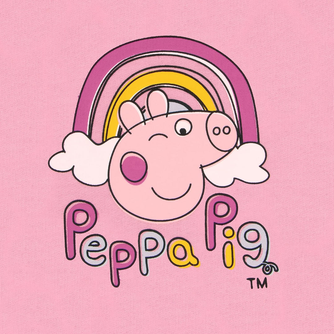 Peppa Pig Hoodie Mädchen, Zip Hoodie Kinder Mit 3D Ohren, Rosa Mädchen Kleidung Aus Baumwolle 98, 98