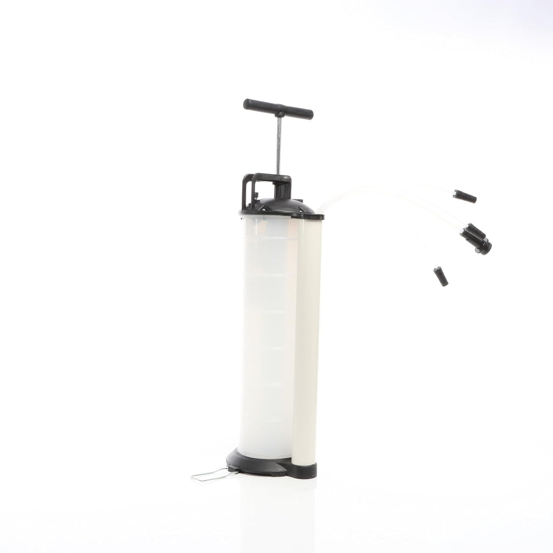 Wiltec Ölabsaugpumpe Flüssigkeitenabsaugpumpe 7 Liter inklusive Schläuche