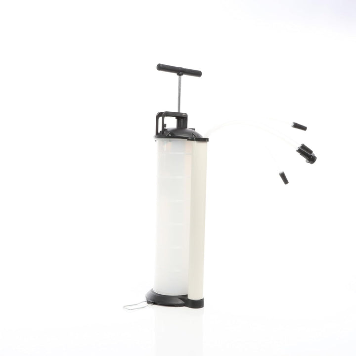 Wiltec Ölabsaugpumpe Flüssigkeitenabsaugpumpe 7 Liter inklusive Schläuche