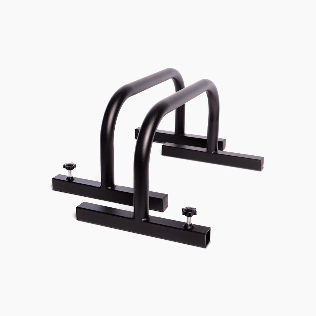 Suprfit Walram Paralletts - Dip Station für Bodyweight Training & Core Training, mit optionaler Quer