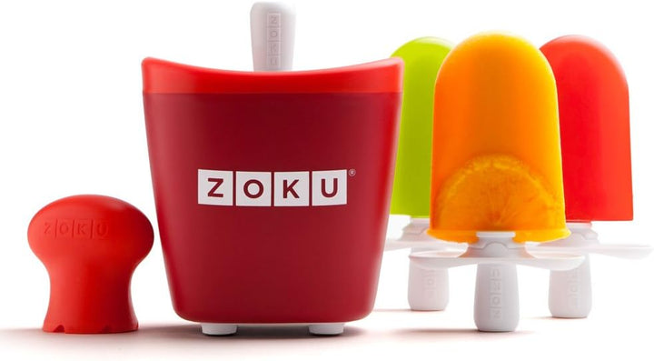 Zoku POP Maker SINGOLO ORANGE Quick Pop? Maker singolo crea ghiaccioli sani e divertenti in soli 7-9