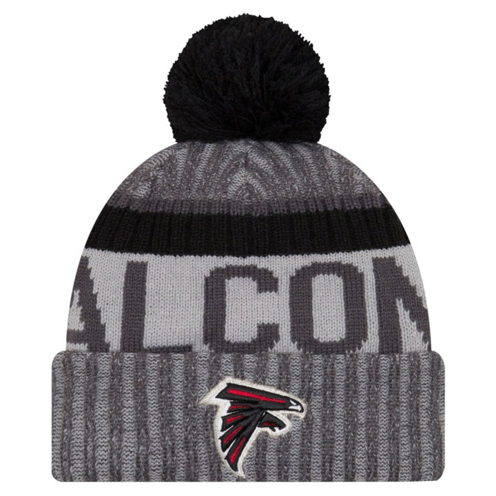 New Era NFL Sideline 2017 Bobble Mütze - Atlanta Falcons