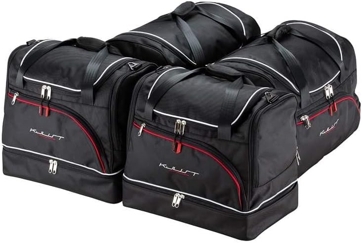 KJUST Dedizierte Reisetaschen 4 stk kompatibel mit BMW 3 COUPE E92 2006-2013