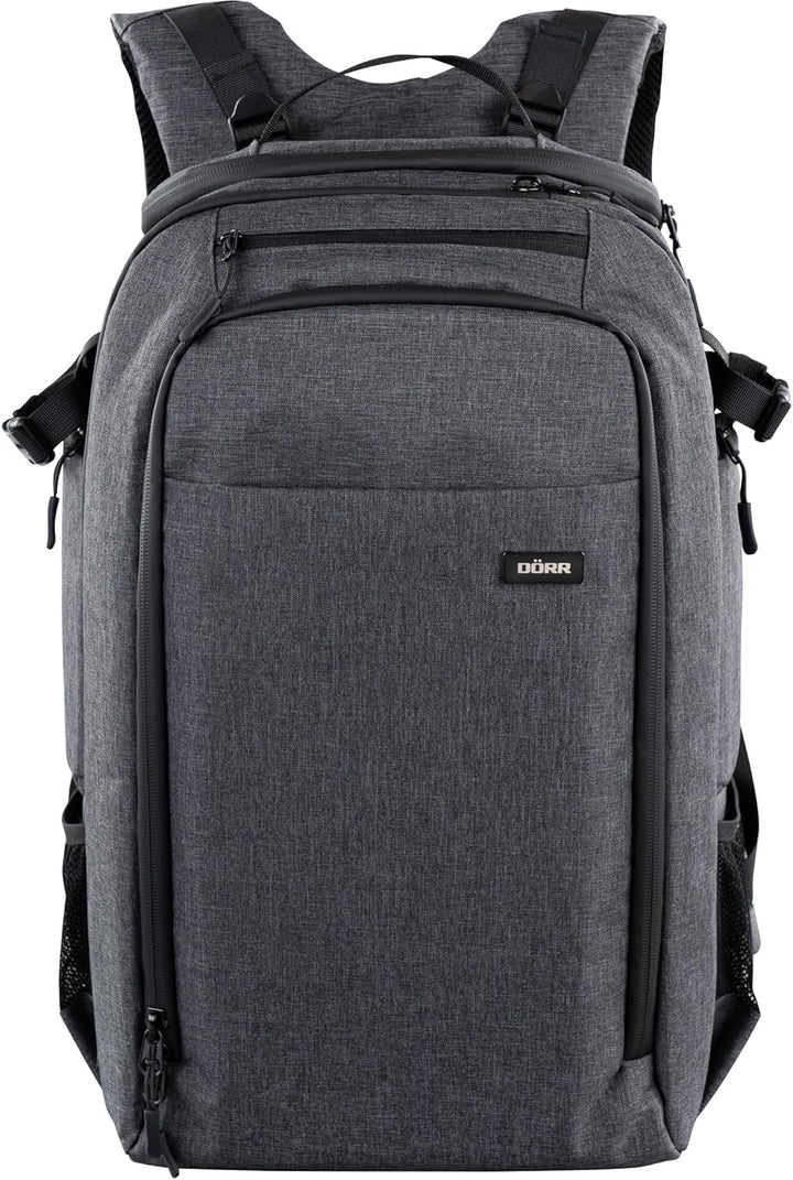 DÖRR Fotorucksack Prag Pro 20L & Prag Go 16L, Wasserdicht, Kamera-Rucksack, 16 Zoll Laptopfach, Spie