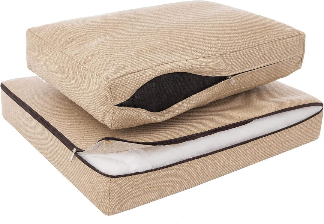 PillowPrim Kissen Set für Rattan/Korbsessel, Rückenlehne Sitz, Sitzkissen Outdoor Sitzpolster Garten