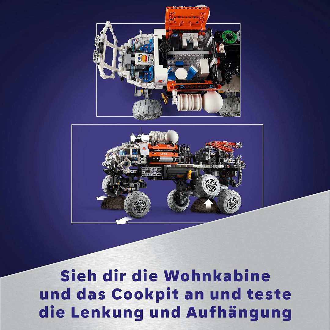 LEGO Technic Mars Exploration Rover, Weltraum-Spielzeug, basiert auf Raumfahrzeugen der NASA, Space