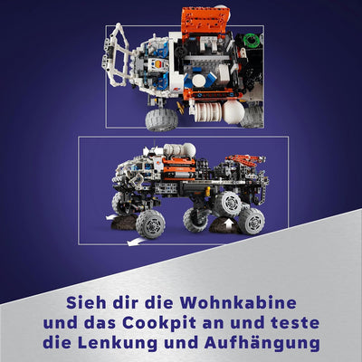 LEGO Technic Mars Exploration Rover, Weltraum-Spielzeug, basiert auf Raumfahrzeugen der NASA, Space