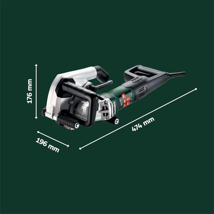 Metabo Mauernutfräse MFE 40 – 604040500 – Für präzise Elektroinstallationen zum Verlegen von Kabeln
