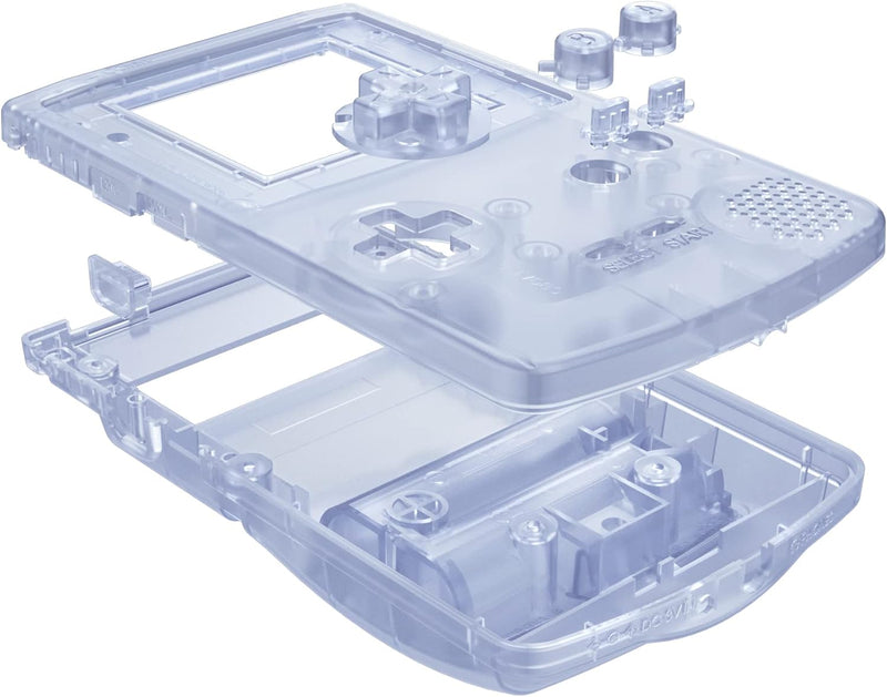 eXtremeRate Full Gehäuse&Tasten für Gameboy Color, DIY-Ersatz IPS Ready Upgraded Case Hülle für gbc