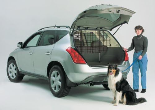 Midwest Homes for Pets Tierschutzgitter für SUVs, Drahtgeflecht. Schwarz, Modell 13 Mattschwarz Galv