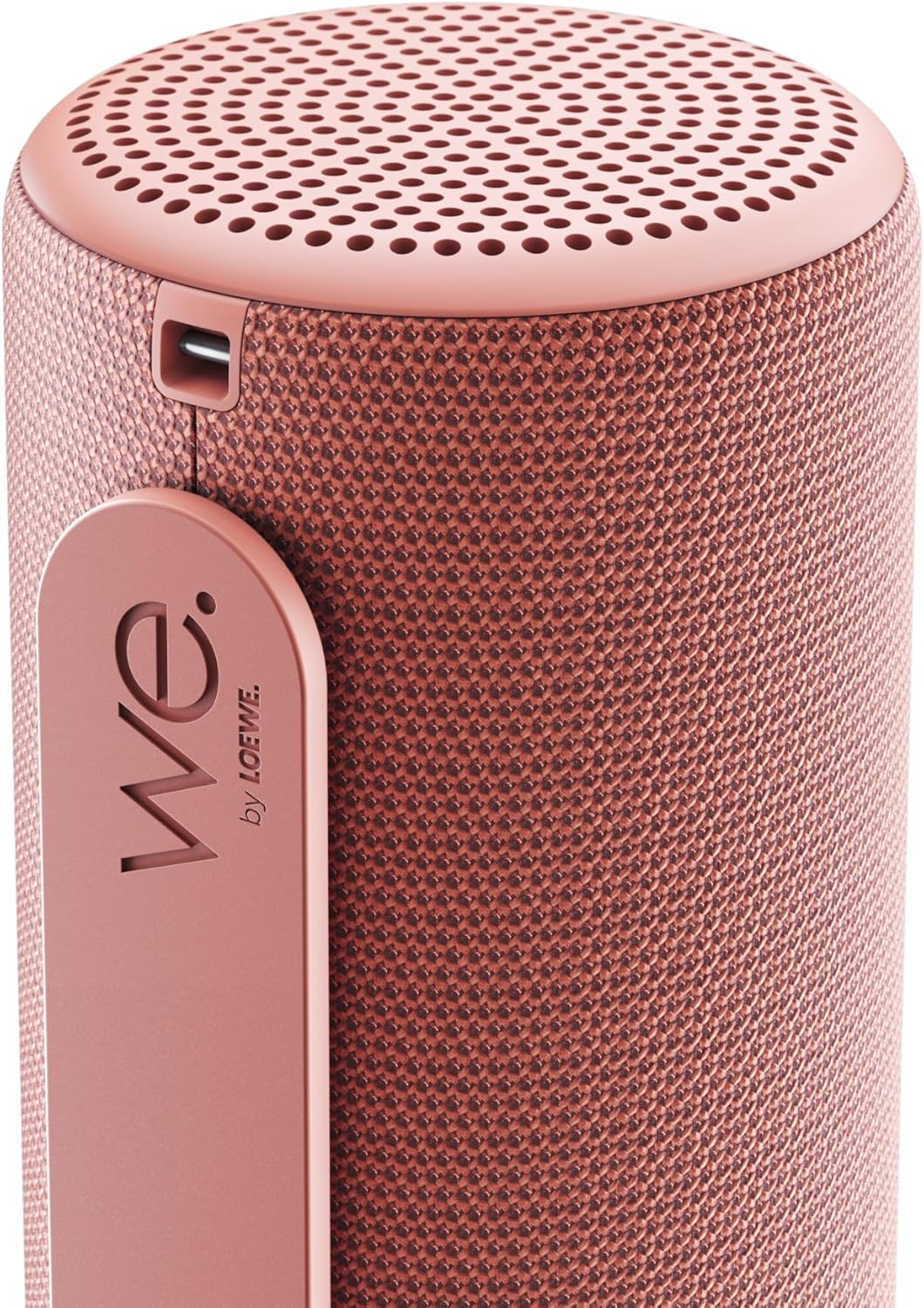 Loewe We. HEAR 1 Coral Red, Bluetooth Lautsprecher, 40W, Wasserresistent, Tragbar, Aufladbar, 14h La
