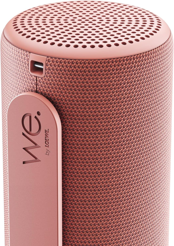 Loewe We. HEAR 1 Coral Red, Bluetooth Lautsprecher, 40W, Wasserresistent, Tragbar, Aufladbar, 14h La