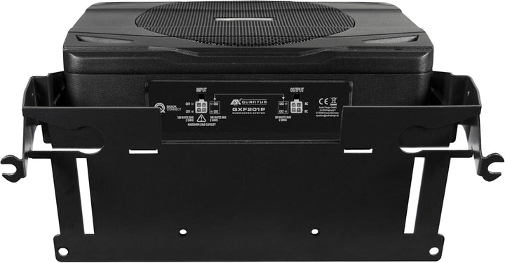 ESX QXF201P - 20 cm (8”) Subwoofer-System PASSIV kompatibel mit FIAT Ducato | incl. Montagekonsole |