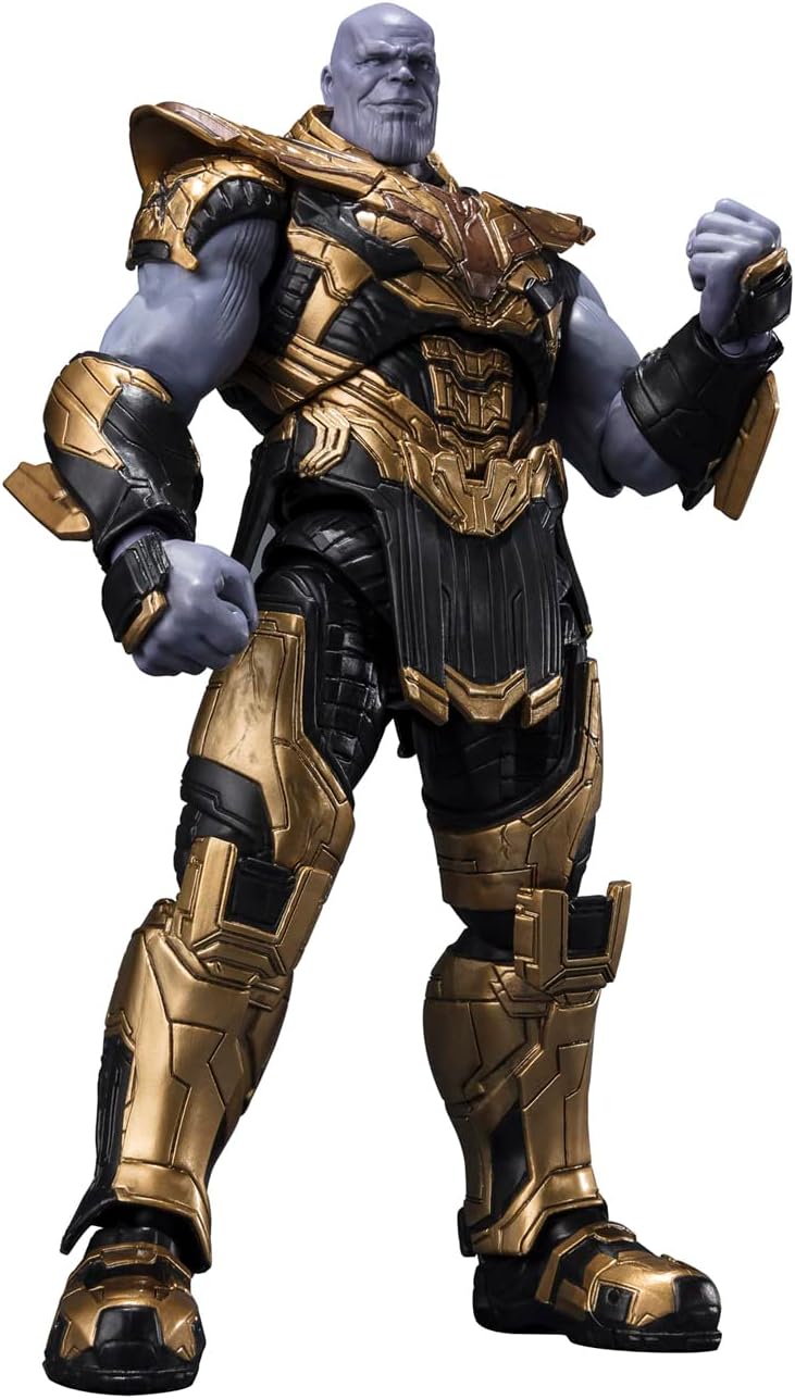 BANDAI Tamashii Nations Avengers Endgame - Thanos (5ans Plus tard) - Feige S.H. Figuarts 19cm Thanos