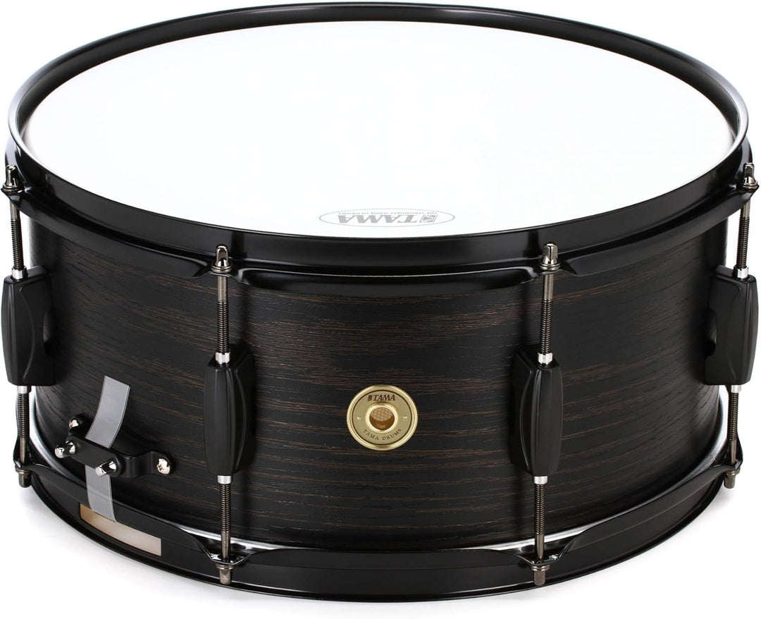 TAMA WP1465BK-BOW Snare Drum - 6.5" x 14" - Black Oak Wood