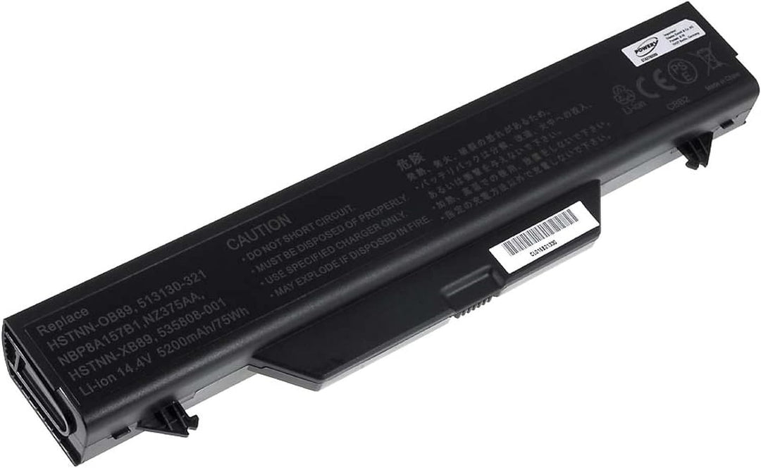Akku für HP Compaq Typ 513129-141, 14,4V, Li-Ion