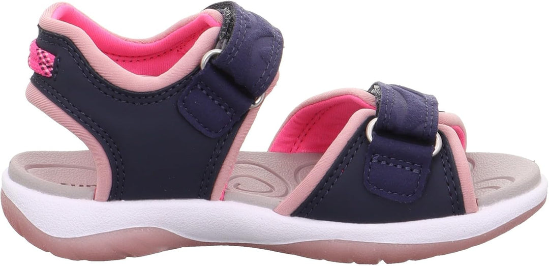 Superfit Mädchen SunnySandalen 26 EU Blau Pink 8000, 26 EU Blau Pink 8000