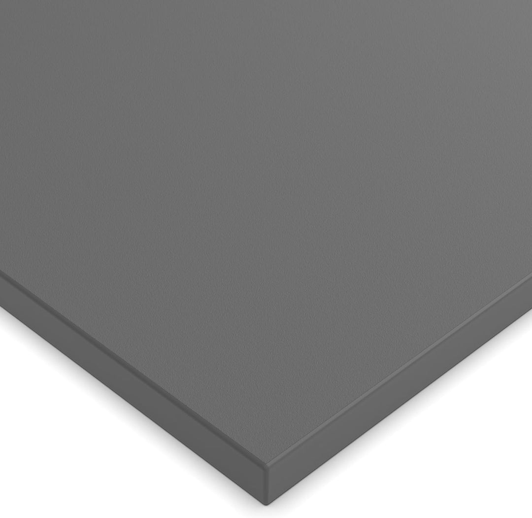 Geschirrspülerfront 19mm voll-, teilintegriert und nach Mass (Anthrazit, 594x715mm), Anthrazit 594x7