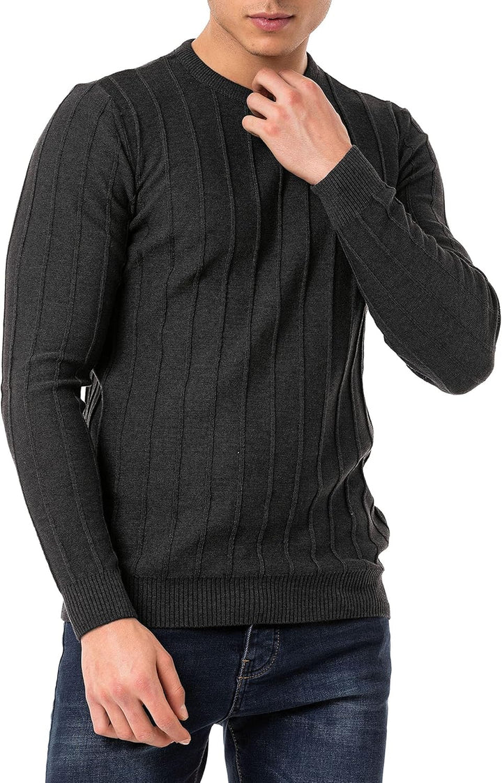 Red Bridge Herren Strickpullover Pullover, Anthrazit