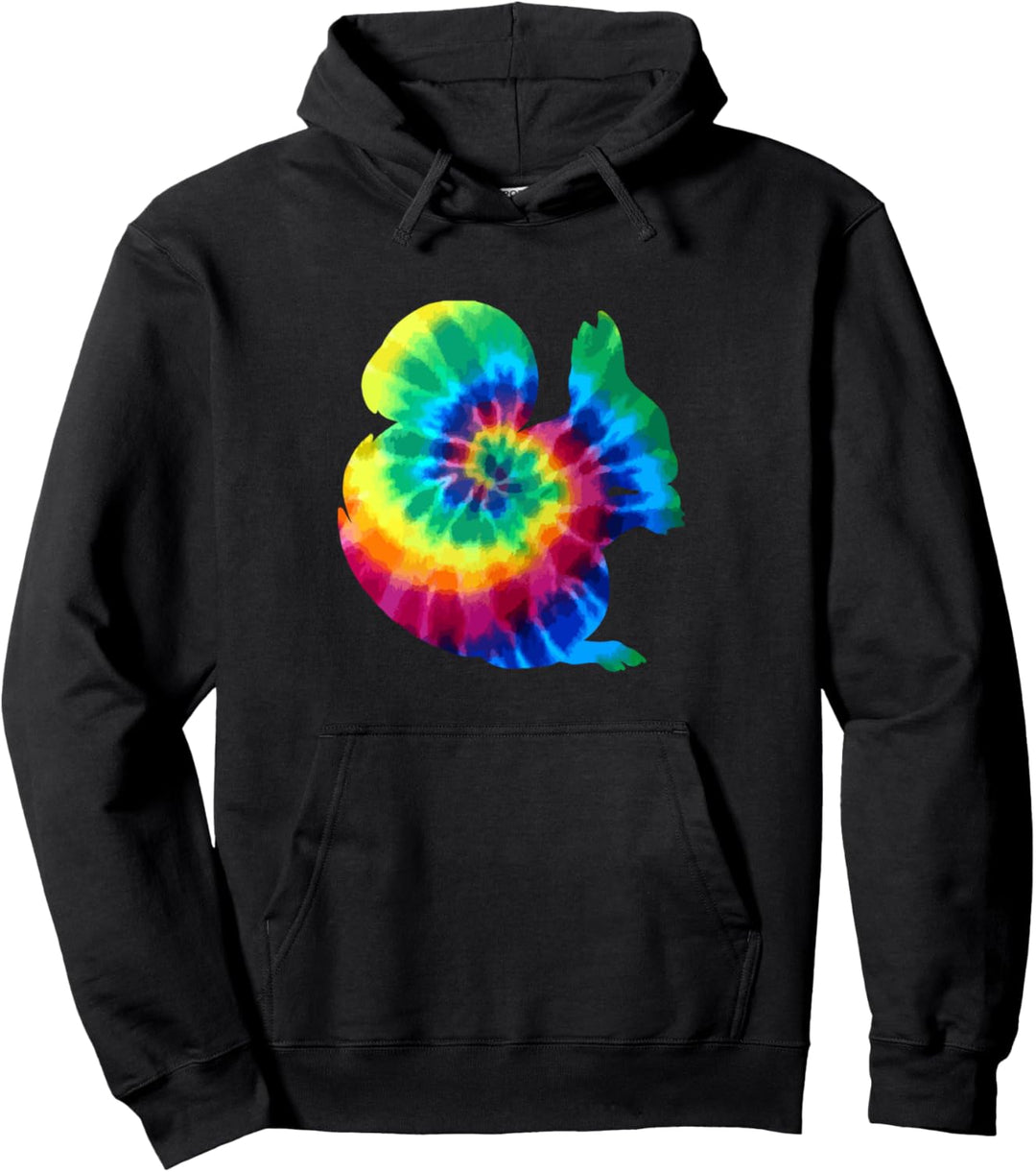Eichhörnchen Tie Dye Vintage Hippie Eichhörnchen Pullover Hoodie